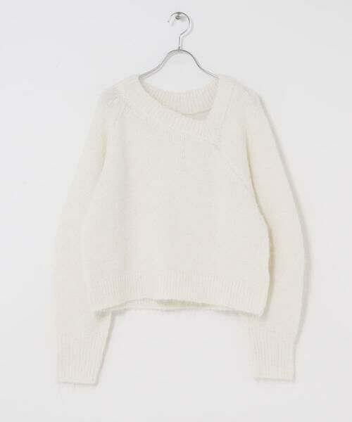 SENSE OF PLACE by URBAN RESEARCH / センスオブプレイス バイ アーバンリサーチ ニット・セーター | アシメネックニット | 詳細15