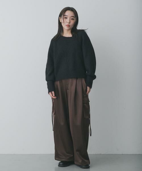 SENSE OF PLACE by URBAN RESEARCH / センスオブプレイス バイ アーバンリサーチ ニット・セーター | アシメネックニット | 詳細20