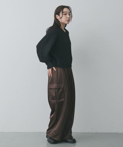 SENSE OF PLACE by URBAN RESEARCH / センスオブプレイス バイ アーバンリサーチ ニット・セーター | アシメネックニット | 詳細21