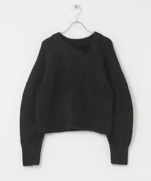 SENSE OF PLACE by URBAN RESEARCH / センスオブプレイス バイ アーバンリサーチ ニット・セーター | アシメネックニット | 詳細22