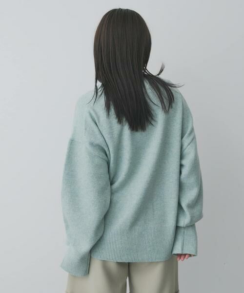 SENSE OF PLACE by URBAN RESEARCH / センスオブプレイス バイ アーバンリサーチ ニット・セーター | 『洗濯可』サイドスリットVネックニット | 詳細4