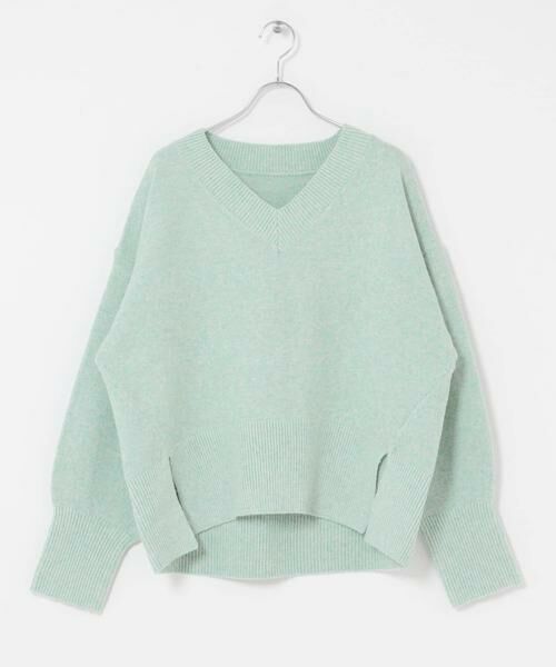 SENSE OF PLACE by URBAN RESEARCH / センスオブプレイス バイ アーバンリサーチ ニット・セーター | 『洗濯可』サイドスリットVネックニット | 詳細7