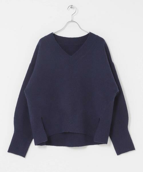 SENSE OF PLACE by URBAN RESEARCH / センスオブプレイス バイ アーバンリサーチ ニット・セーター | 『洗濯可』サイドスリットVネックニット | 詳細14