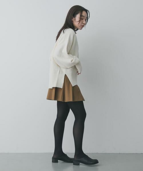 SENSE OF PLACE by URBAN RESEARCH / センスオブプレイス バイ アーバンリサーチ ニット・セーター | 『洗濯可』サイドスリットVネックニット | 詳細21