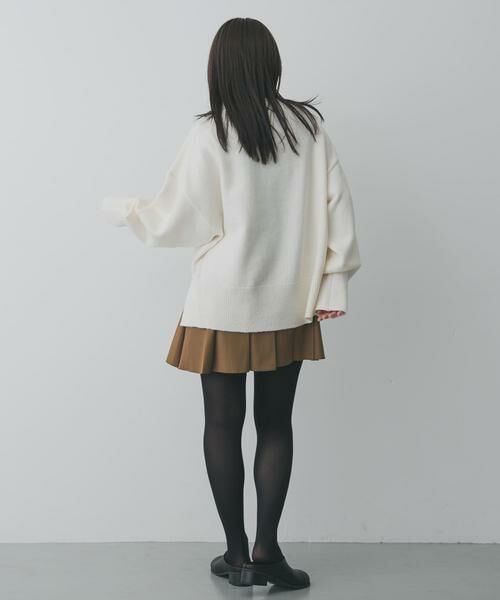 SENSE OF PLACE by URBAN RESEARCH / センスオブプレイス バイ アーバンリサーチ ニット・セーター | 『洗濯可』サイドスリットVネックニット | 詳細22