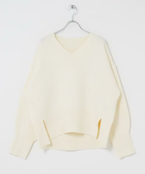 SENSE OF PLACE by URBAN RESEARCH / センスオブプレイス バイ アーバンリサーチ ニット・セーター | 『洗濯可』サイドスリットVネックニット | 詳細23