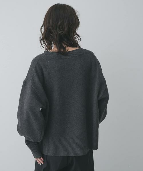 SENSE OF PLACE by URBAN RESEARCH / センスオブプレイス バイ アーバンリサーチ ニット・セーター | 『洗濯可』サイドスリットVネックニット | 詳細28