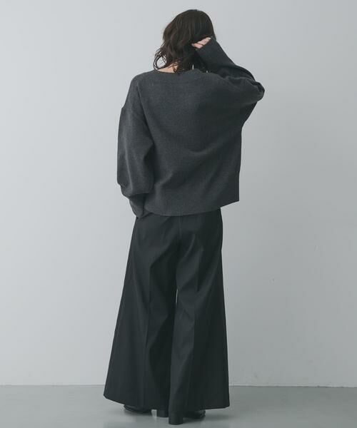 SENSE OF PLACE by URBAN RESEARCH / センスオブプレイス バイ アーバンリサーチ ニット・セーター | 『洗濯可』サイドスリットVネックニット | 詳細30