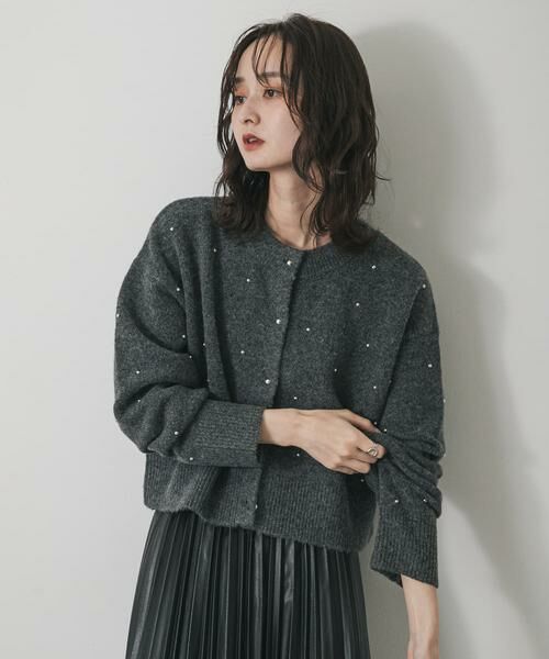 SENSE OF PLACE by URBAN RESEARCH / センスオブプレイス バイ アーバンリサーチ カーディガン・ボレロ | 『洗濯可』ボールビーズカーディガン | 詳細12