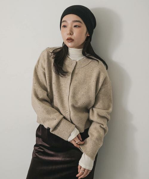 SENSE OF PLACE by URBAN RESEARCH / センスオブプレイス バイ アーバンリサーチ カーディガン・ボレロ | 『洗濯可』ボールビーズカーディガン | 詳細17