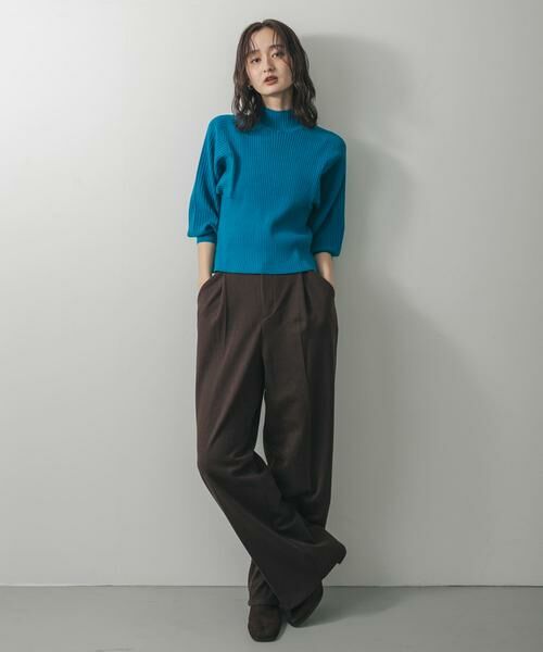 SENSE OF PLACE by URBAN RESEARCH / センスオブプレイス バイ アーバンリサーチ ニット・セーター | 『毛玉防止』マトンスリーブセーター | 詳細4