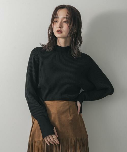 SENSE OF PLACE by URBAN RESEARCH / センスオブプレイス バイ アーバンリサーチ ニット・セーター | 『毛玉防止』マトンスリーブセーター | 詳細11
