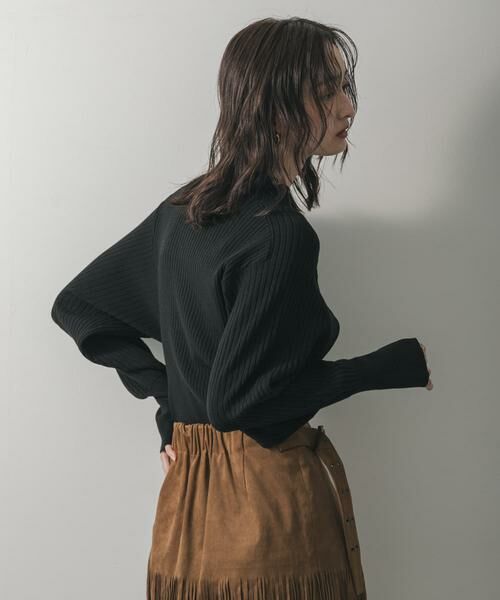 SENSE OF PLACE by URBAN RESEARCH / センスオブプレイス バイ アーバンリサーチ ニット・セーター | 『毛玉防止』マトンスリーブセーター | 詳細12