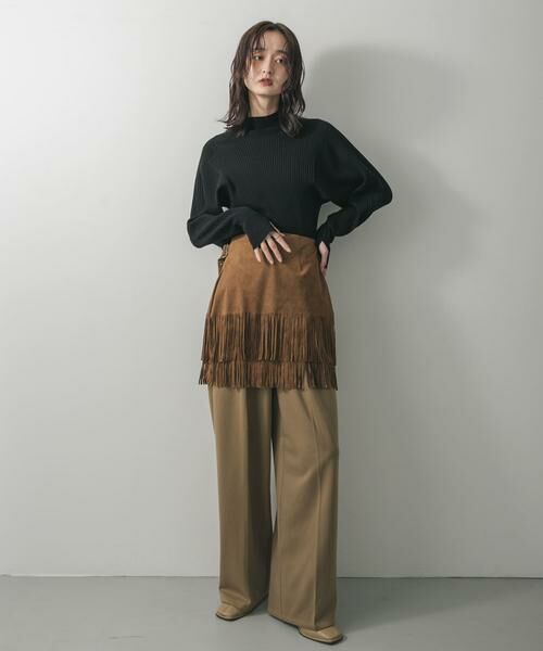 SENSE OF PLACE by URBAN RESEARCH / センスオブプレイス バイ アーバンリサーチ ニット・セーター | 『毛玉防止』マトンスリーブセーター | 詳細13