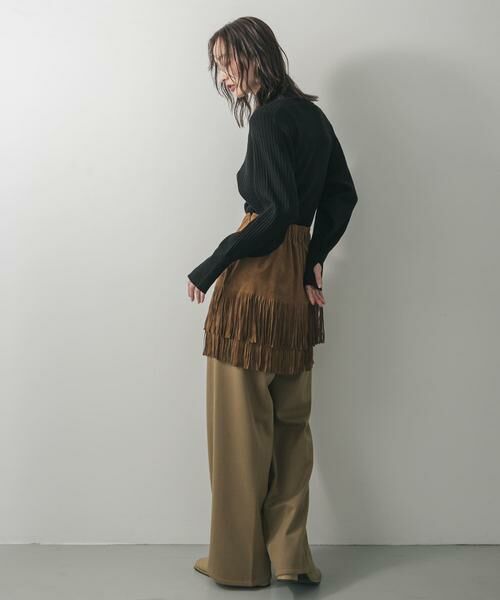 SENSE OF PLACE by URBAN RESEARCH / センスオブプレイス バイ アーバンリサーチ ニット・セーター | 『毛玉防止』マトンスリーブセーター | 詳細15