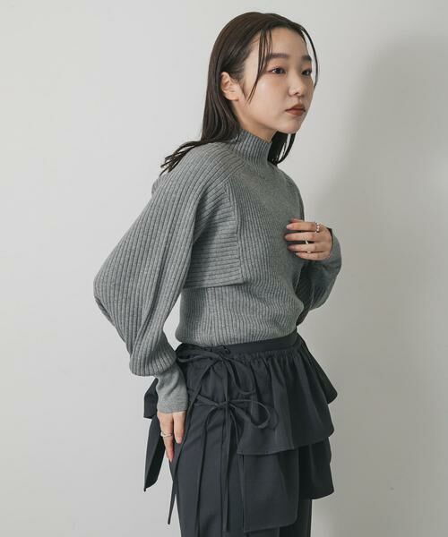 SENSE OF PLACE by URBAN RESEARCH / センスオブプレイス バイ アーバンリサーチ ニット・セーター | 『毛玉防止』マトンスリーブセーター | 詳細19