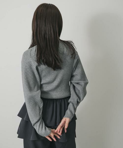SENSE OF PLACE by URBAN RESEARCH / センスオブプレイス バイ アーバンリサーチ ニット・セーター | 『毛玉防止』マトンスリーブセーター | 詳細20