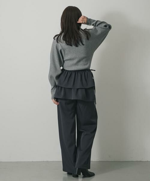 SENSE OF PLACE by URBAN RESEARCH / センスオブプレイス バイ アーバンリサーチ ニット・セーター | 『毛玉防止』マトンスリーブセーター | 詳細22