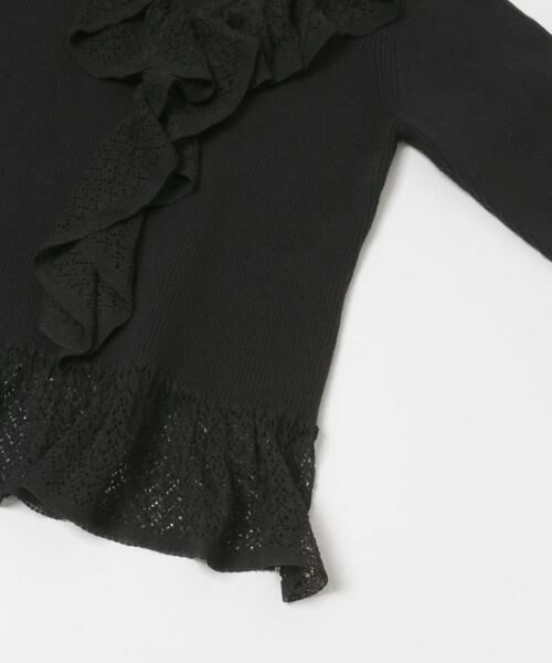 SENSE OF PLACE by URBAN RESEARCH / センスオブプレイス バイ アーバンリサーチ ニット・セーター | 『洗濯可』フリルレースフレアスリーブニット | 詳細16