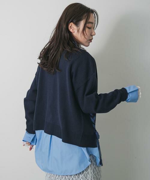 SENSE OF PLACE by URBAN RESEARCH / センスオブプレイス バイ アーバンリサーチ ニット・セーター | 『別注』FANTASIA/コードセーター | 詳細15