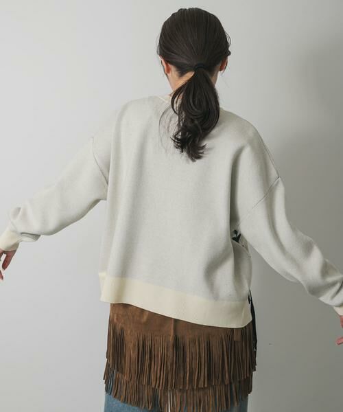 SENSE OF PLACE by URBAN RESEARCH / センスオブプレイス バイ アーバンリサーチ ニット・セーター | 『別注』FANTASIA/コードセーター | 詳細29