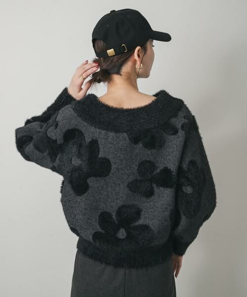 SENSE OF PLACE by URBAN RESEARCH / センスオブプレイス バイ アーバンリサーチ ニット・セーター | フラワージャガードニット | 詳細12