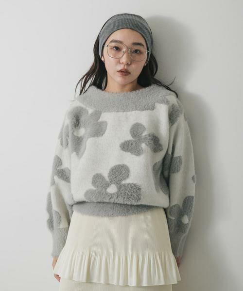 SENSE OF PLACE by URBAN RESEARCH / センスオブプレイス バイ アーバンリサーチ ニット・セーター | フラワージャガードニット | 詳細20