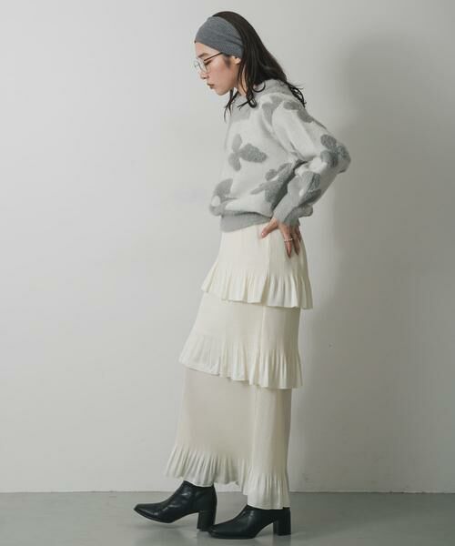 SENSE OF PLACE by URBAN RESEARCH / センスオブプレイス バイ アーバンリサーチ ニット・セーター | フラワージャガードニット | 詳細23