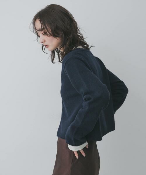 SENSE OF PLACE by URBAN RESEARCH / センスオブプレイス バイ アーバンリサーチ カーディガン・ボレロ | 『洗濯可』メタルボタンカーディガン | 詳細9