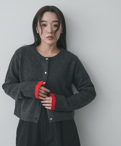 SENSE OF PLACE by URBAN RESEARCH / センスオブプレイス バイ アーバンリサーチ カーディガン・ボレロ | 『洗濯可』メタルボタンカーディガン | 詳細25
