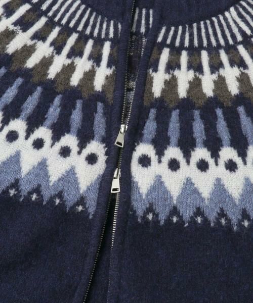 SENSE OF PLACE by URBAN RESEARCH / センスオブプレイス バイ アーバンリサーチ ニット・セーター | 『洗濯可』ノルディックジップセーター | 詳細7