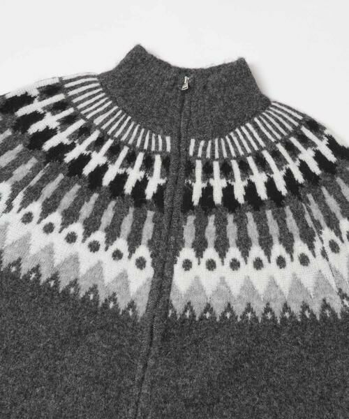 SENSE OF PLACE by URBAN RESEARCH / センスオブプレイス バイ アーバンリサーチ ニット・セーター | 『洗濯可』ノルディックジップセーター | 詳細27