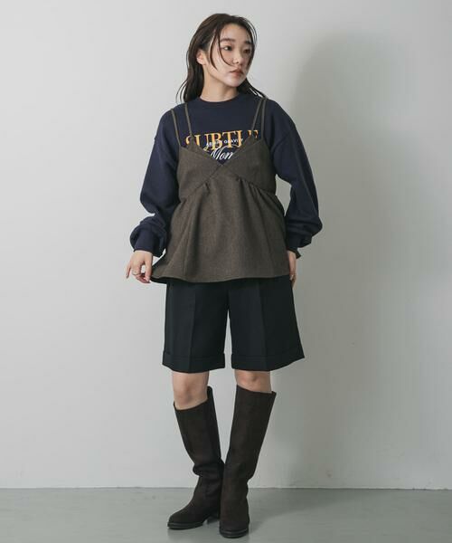 SENSE OF PLACE by URBAN RESEARCH / センスオブプレイス バイ アーバンリサーチ その他トップス | レイヤードデザインビスチェ | 詳細5