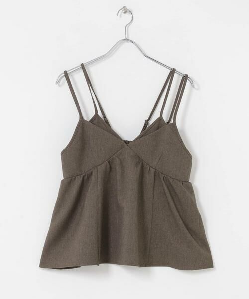 SENSE OF PLACE by URBAN RESEARCH / センスオブプレイス バイ アーバンリサーチ その他トップス | レイヤードデザインビスチェ | 詳細8