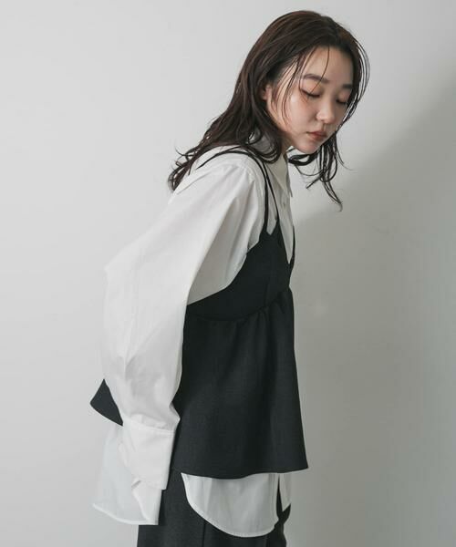 SENSE OF PLACE by URBAN RESEARCH / センスオブプレイス バイ アーバンリサーチ その他トップス | レイヤードデザインビスチェ | 詳細12