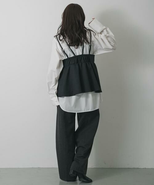 SENSE OF PLACE by URBAN RESEARCH / センスオブプレイス バイ アーバンリサーチ その他トップス | レイヤードデザインビスチェ | 詳細15