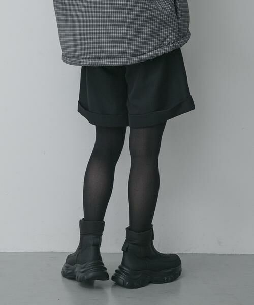 SENSE OF PLACE by URBAN RESEARCH / センスオブプレイス バイ アーバンリサーチ ショート・ハーフ・半端丈パンツ | ターンバックハーフパンツ | 詳細3