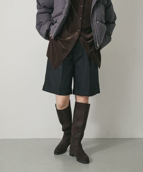 SENSE OF PLACE by URBAN RESEARCH / センスオブプレイス バイ アーバンリサーチ ショート・ハーフ・半端丈パンツ | ターンバックハーフパンツ | 詳細6