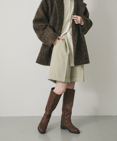 SENSE OF PLACE by URBAN RESEARCH/センスオブプレイス バイ アーバンリサーチ ターンバックハーフパンツ ベージュ S SENSE OF PLACE by URBAN RESEARCH/センスオブプレイス バイ アーバンリサーチ ターンバックハーフパンツ ベージュ S