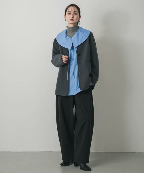 SENSE OF PLACE by URBAN RESEARCH / センスオブプレイス バイ アーバンリサーチ その他パンツ | ワンポイントシシュウスウェットパンツ | 詳細4