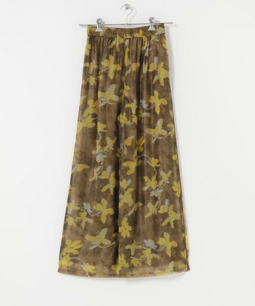 SENSE OF PLACE by URBAN RESEARCH / センスオブプレイス バイ アーバンリサーチ その他パンツ | フラワープリントオーガンジーパンツ | 詳細7
