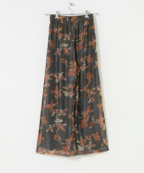 SENSE OF PLACE by URBAN RESEARCH / センスオブプレイス バイ アーバンリサーチ その他パンツ | フラワープリントオーガンジーパンツ | 詳細17
