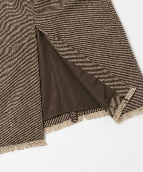 SENSE OF PLACE by URBAN RESEARCH / センスオブプレイス バイ アーバンリサーチ スカート | ツイードフリンジジップスカート | 詳細8
