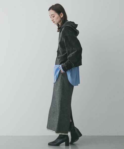 SENSE OF PLACE by URBAN RESEARCH / センスオブプレイス バイ アーバンリサーチ スカート | ツイードフリンジジップスカート | 詳細12