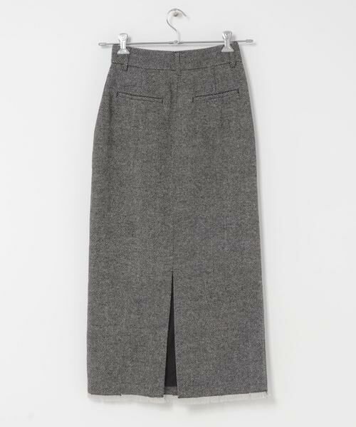 SENSE OF PLACE by URBAN RESEARCH / センスオブプレイス バイ アーバンリサーチ スカート | ツイードフリンジジップスカート | 詳細17