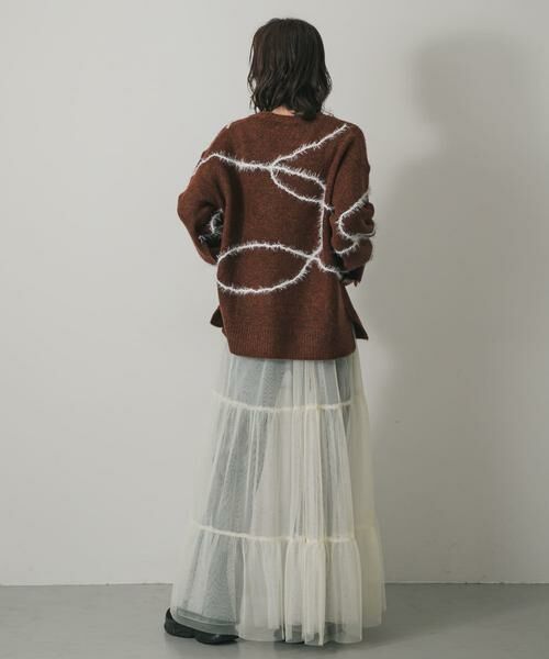 SENSE OF PLACE by URBAN RESEARCH / センスオブプレイス バイ アーバンリサーチ スカート | 『2WAY仕様』レイヤードティアードチュールスカート | 詳細7