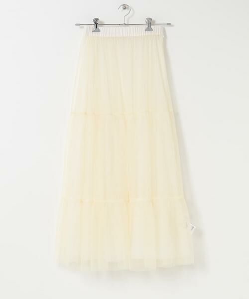 SENSE OF PLACE by URBAN RESEARCH / センスオブプレイス バイ アーバンリサーチ スカート | 『2WAY仕様』レイヤードティアードチュールスカート | 詳細9