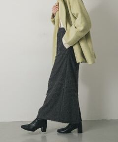 SENSE OF PLACE by URBAN RESEARCH / センスオブプレイス バイ アーバンリサーチ スカート | ヘアリーラメスカート