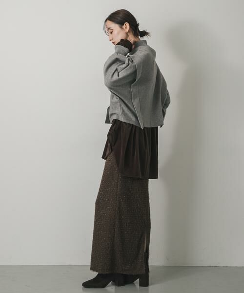 SENSE OF PLACE by URBAN RESEARCH / センスオブプレイス バイ アーバンリサーチ スカート | ヘアリーラメスカート | 詳細6