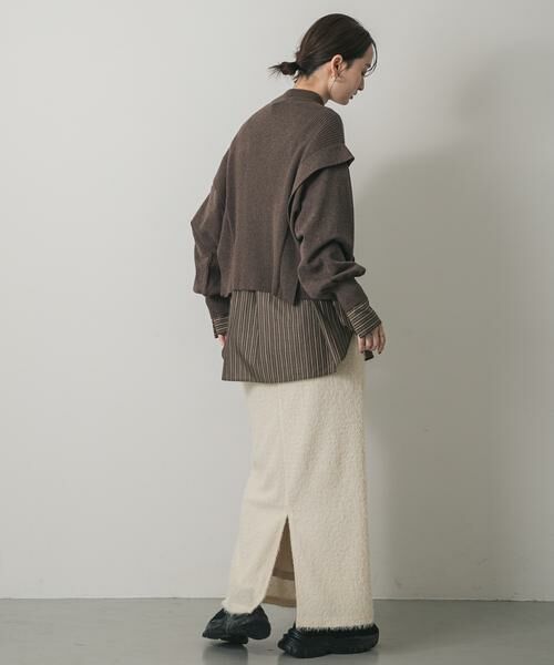 SENSE OF PLACE by URBAN RESEARCH / センスオブプレイス バイ アーバンリサーチ スカート | ヘアリーラメスカート | 詳細14